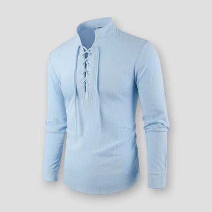 Sky Morris Lancaster Cotton Linen Shirt