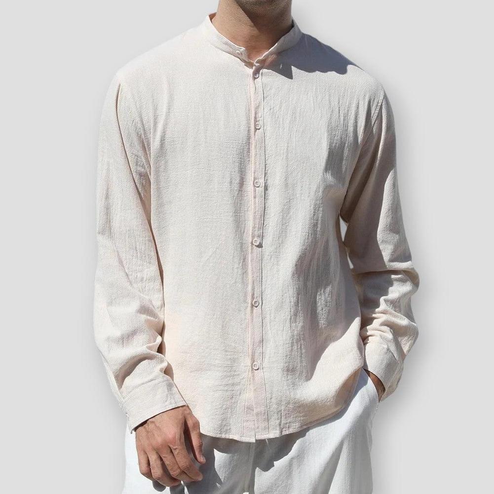 Sky Morris Norwalk Cotton Linen Shirt