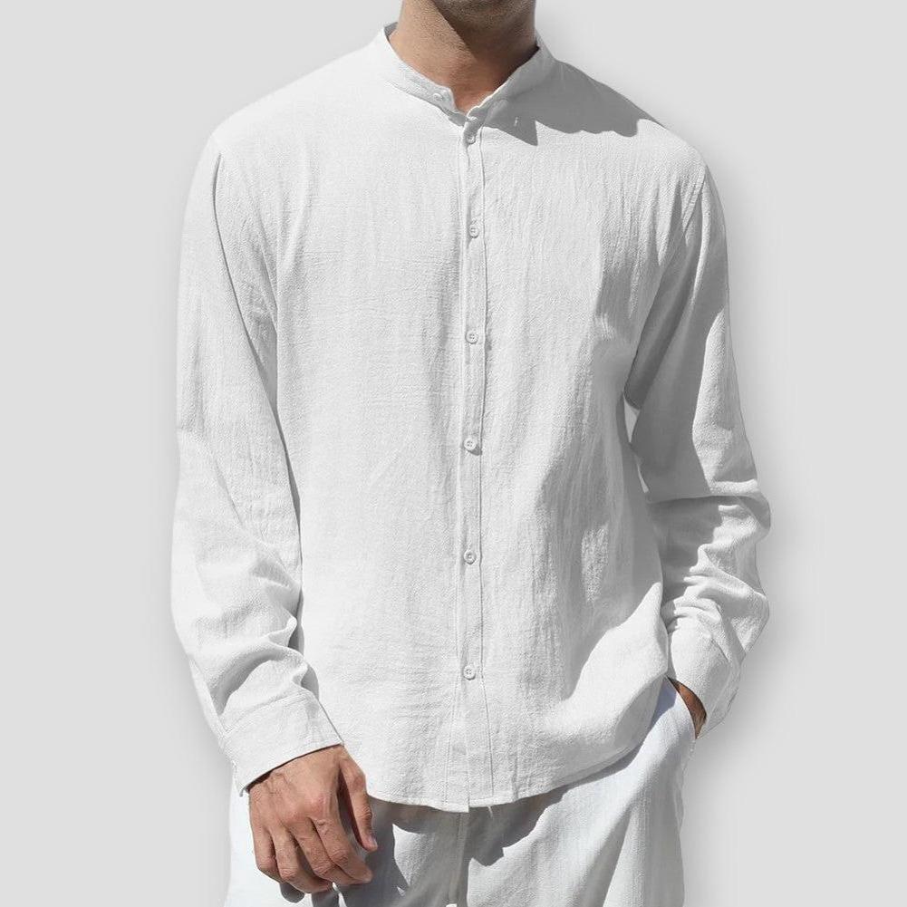 Sky Morris Norwalk Cotton Linen Shirt