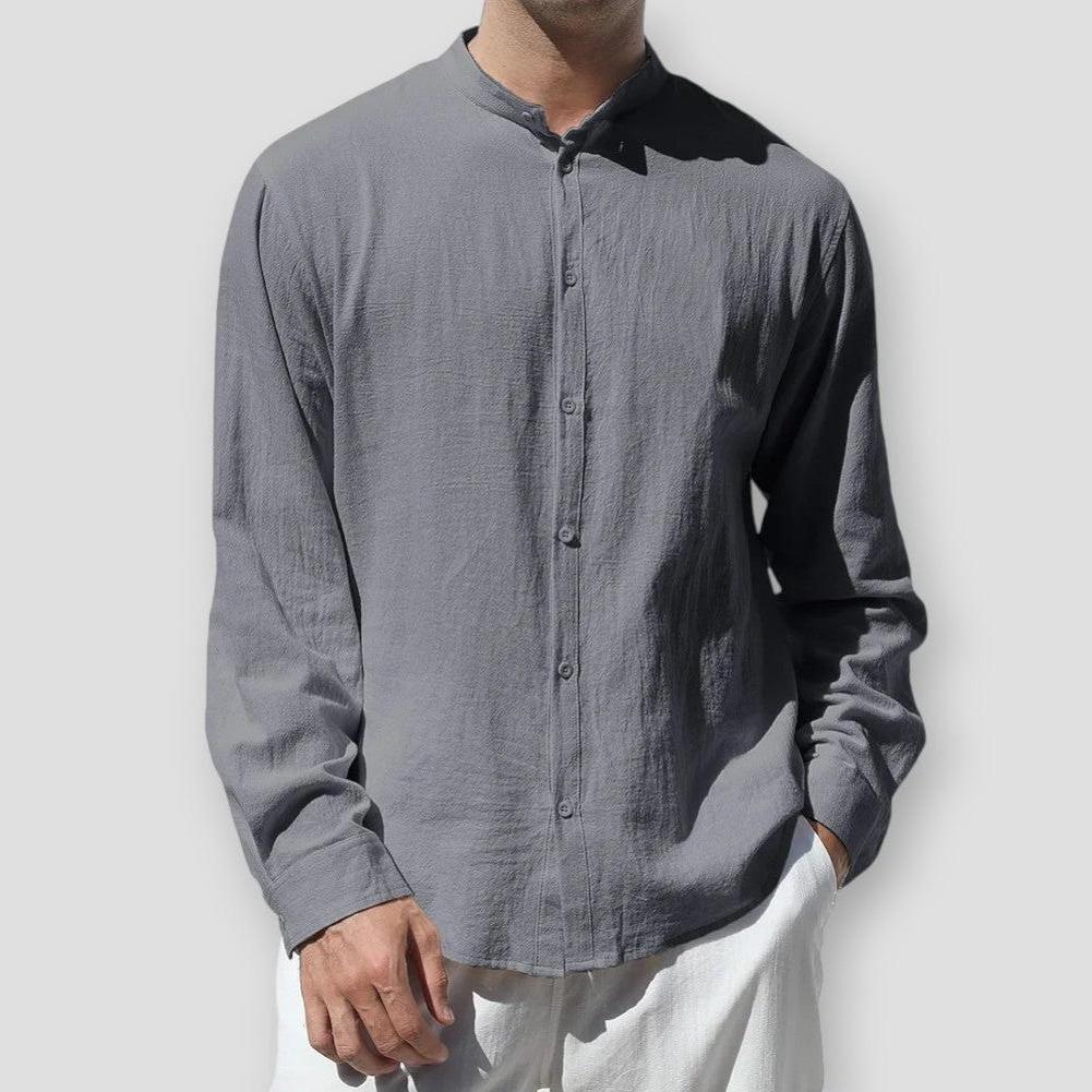 Sky Morris Norwalk Cotton Linen Shirt