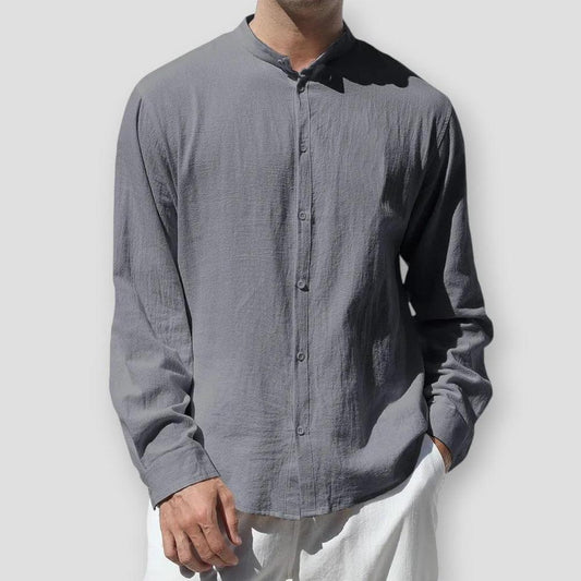 Sky Morris Norwalk Cotton Linen Shirt