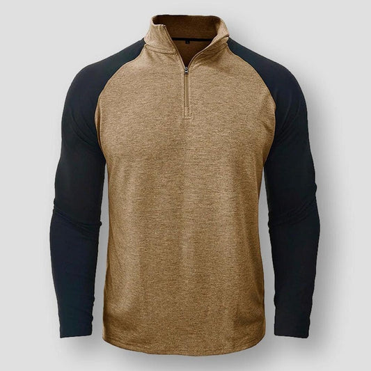 Sky Morris Oxnard Comfort Two-Tone High Neck Sweatshirt