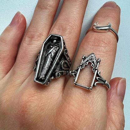 Sky Morris Provo Vampiric Coffin Ring