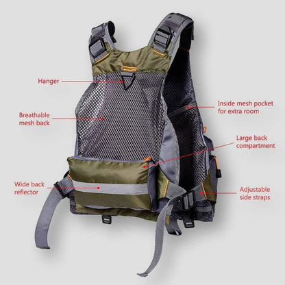 Sky Morris Tampa X-Stream Bassdash Fishing Vest