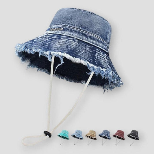 Sky Morris Tyler Retro Vibes Drawstring Bucket Hat