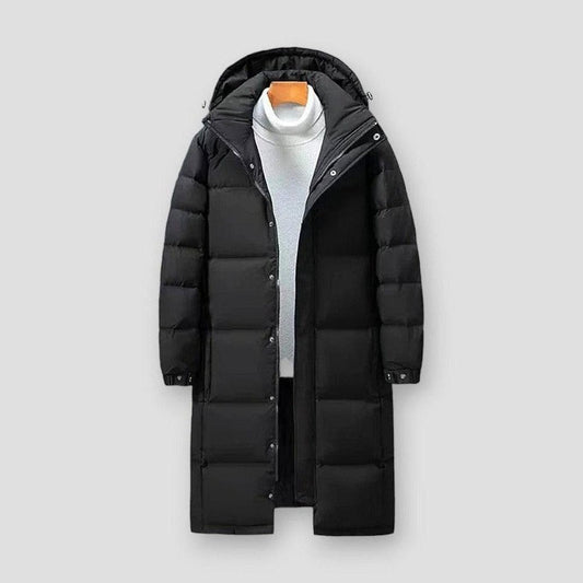 Sky Morris Vancouver Frost fall Hooded Coat