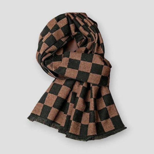 Sky Morris Waco Classic Checkered Scarf