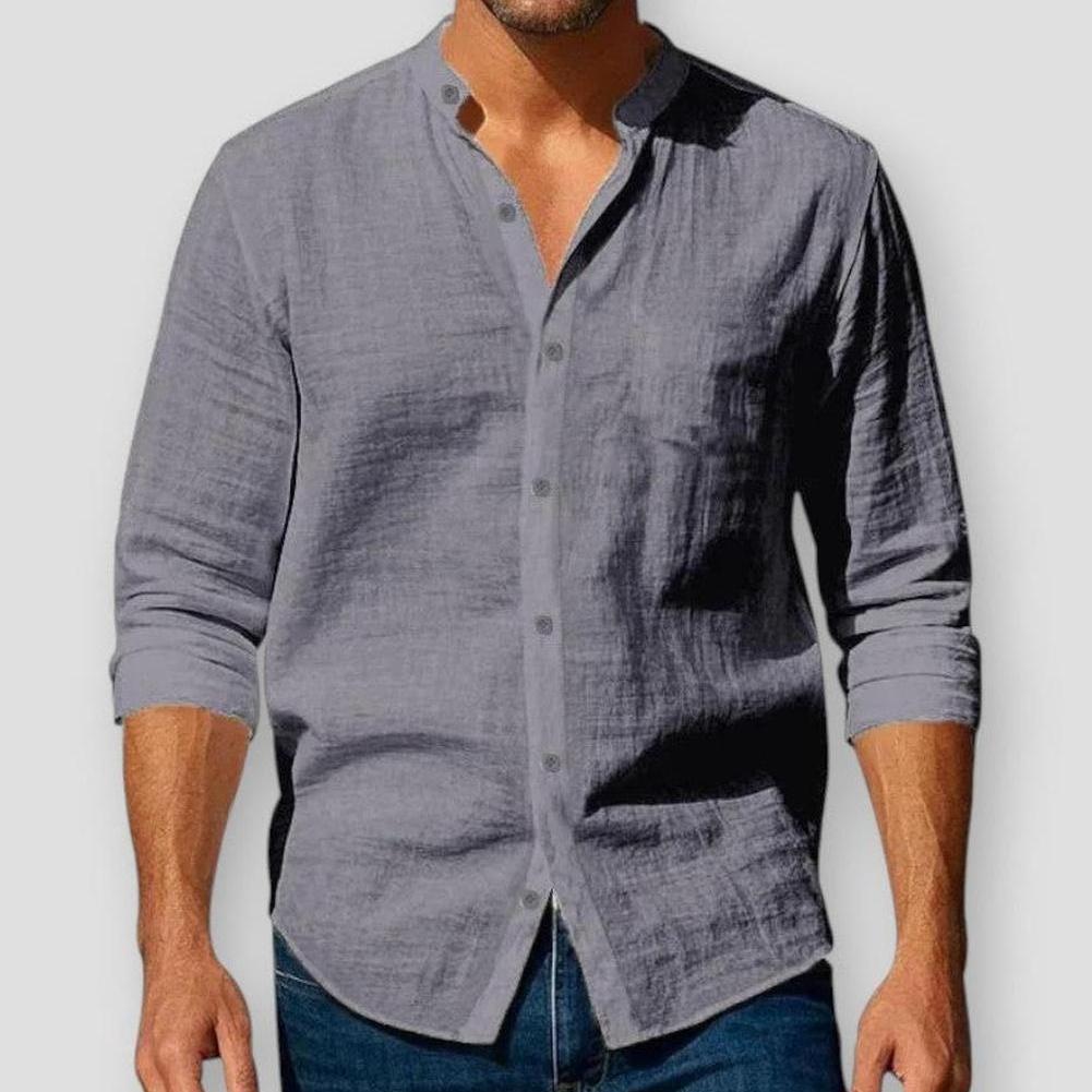 Sky Morris Wellesley Cotton Linen Shirt
