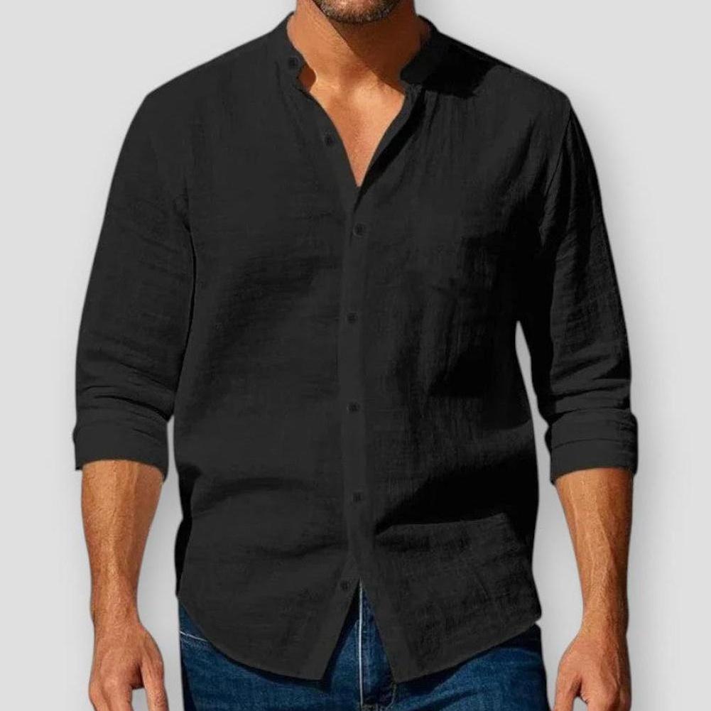 Sky Morris Wellesley Cotton Linen Shirt
