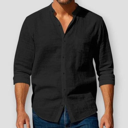 Sky Morris Wellesley Cotton Linen Shirt
