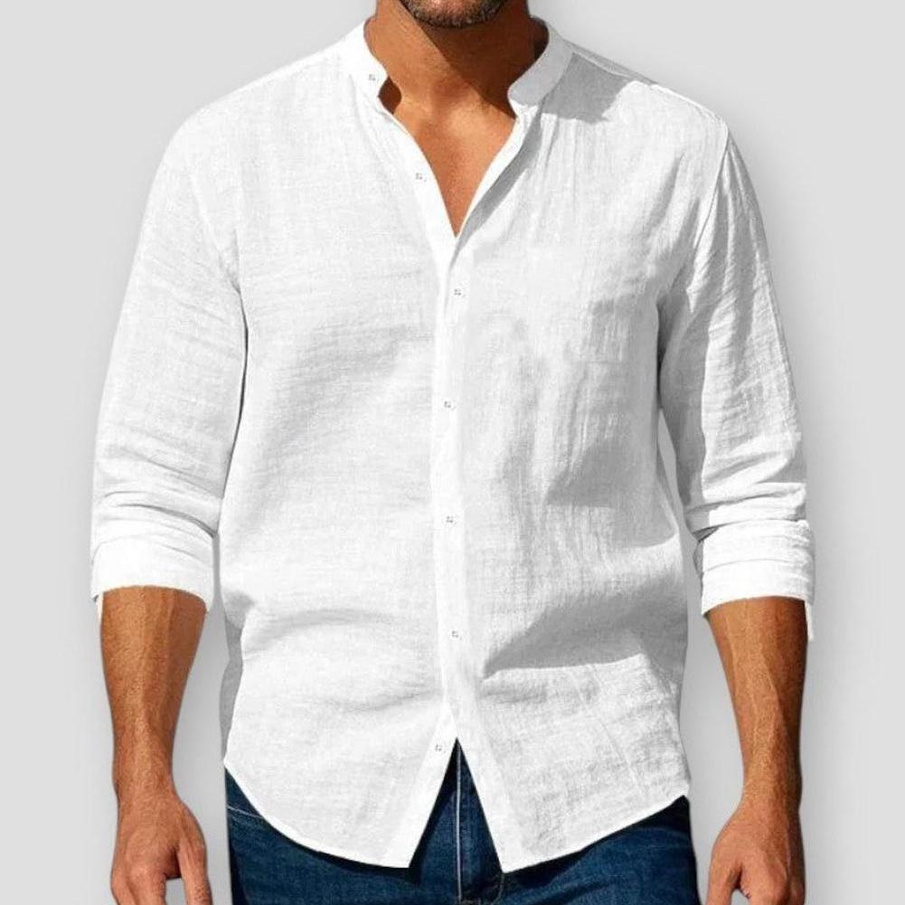 Sky Morris Wellesley Cotton Linen Shirt