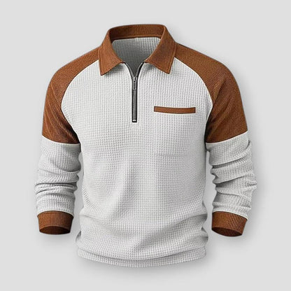Sky Morris Windsor Locks Polo Pullover
