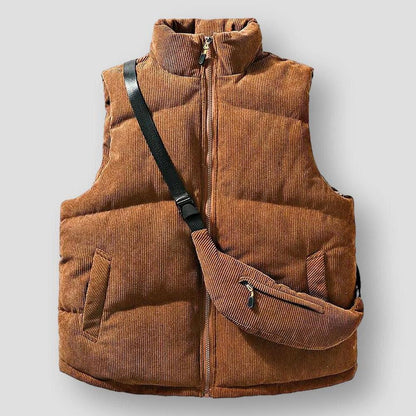 Sky Morris Worcester Corduroy Embrace Vest Coats