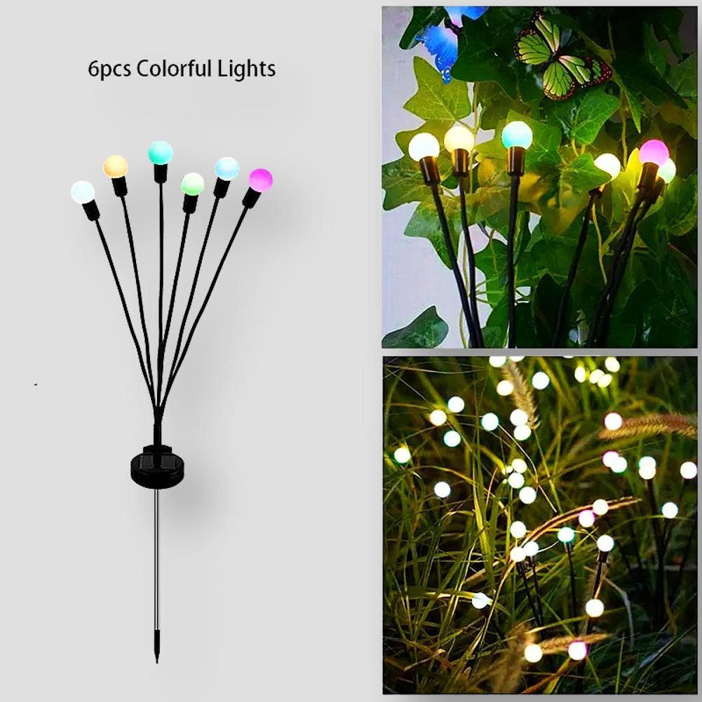 Solar Firefly Garden Lights (2 Sets)