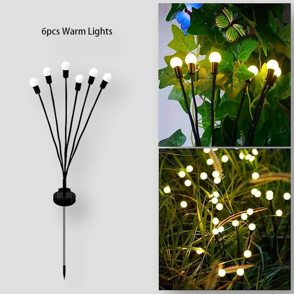 Solar Firefly Garden Lights (2 Sets)