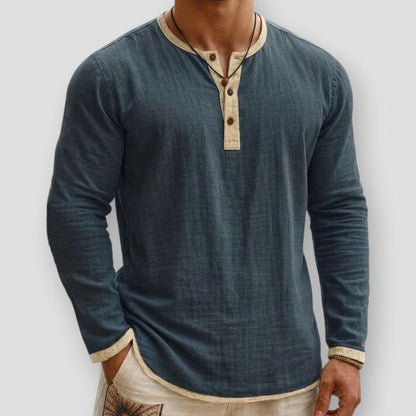 Moon Madrid Cherokee Henley Shirt