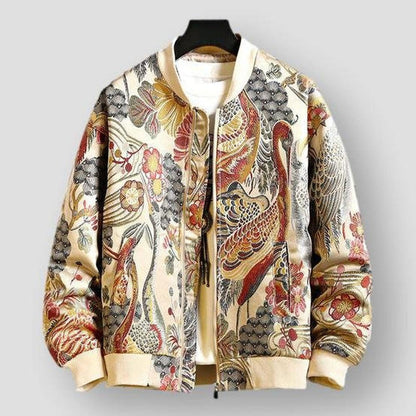 Saint Martin Graphic Embroidered Jacket