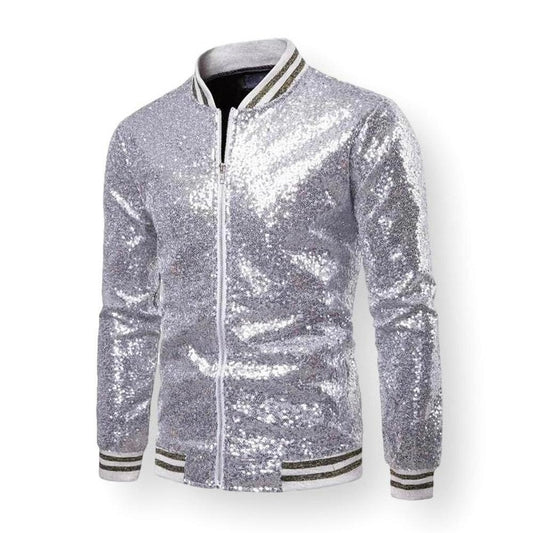 Sky Morris Sequin Glam Blazer