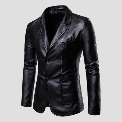 Saint Martin Leather Pocket Jacket