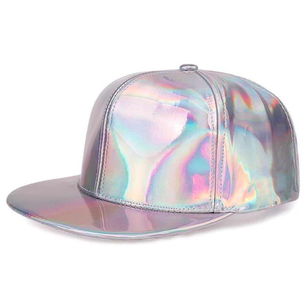 Moon Madrid Leather Snapback Hat