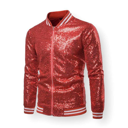 Sky Morris Sequin Glam Blazer