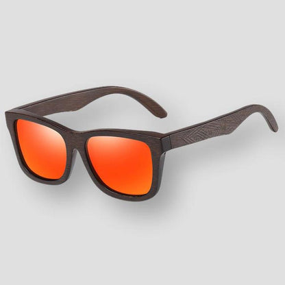 Saint Martin Bamboo Polarized Sunglasses