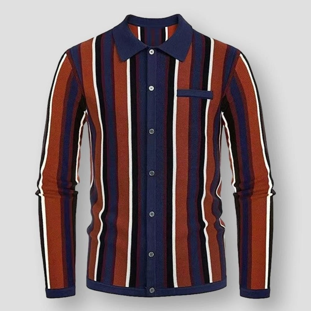 Sky Morris Sheridan Striped Shirt