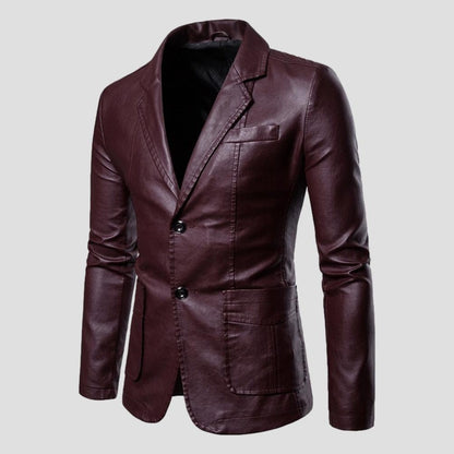 Saint Martin Leather Pocket Jacket