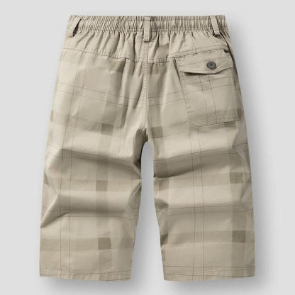 Moon Madrid Plaid Cargo Shorts