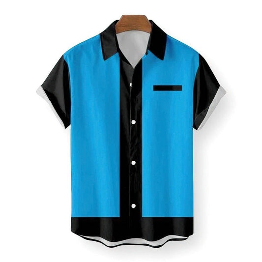 Sky Morris Contrast Bowling Shirt