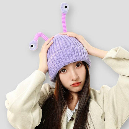 Saint Martin Peoria Tentacle Glow Knitted Beanie