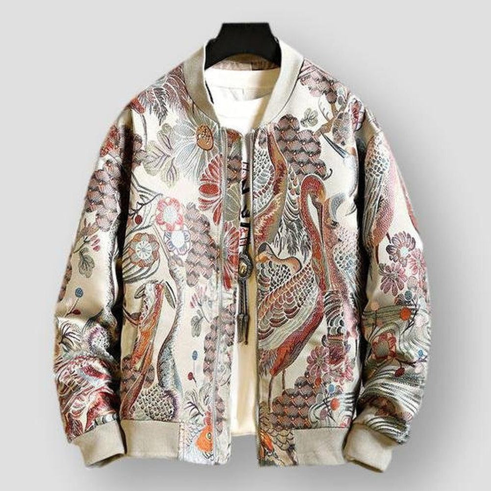 Saint Martin Graphic Embroidered Jacket