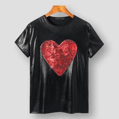 Saint Martin Spokane Patchwork Love shirt