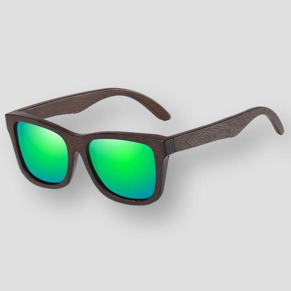 Saint Martin Bamboo Polarized Sunglasses