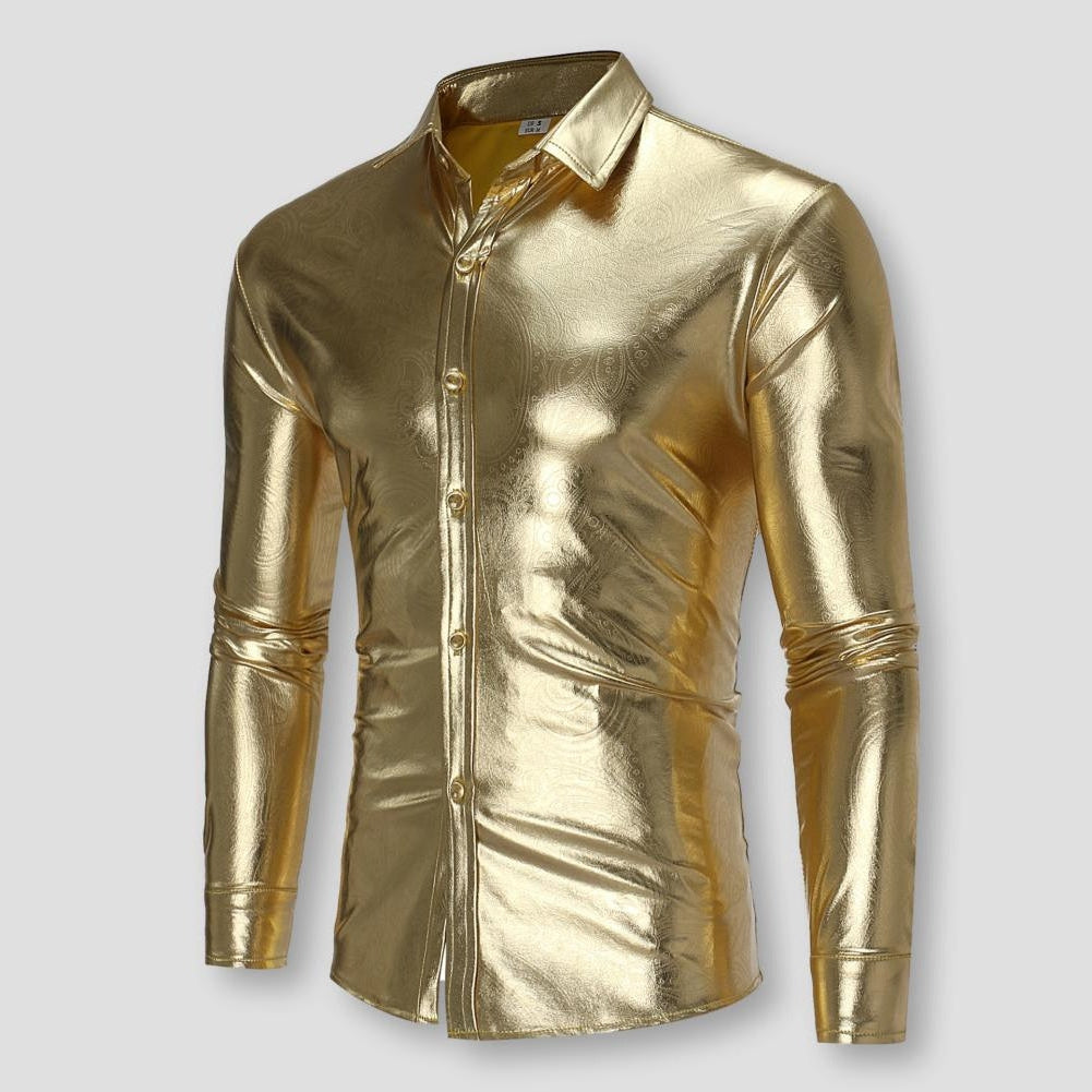 Sky Morris Mateo Metallic Shirt