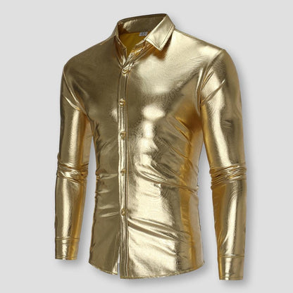 Sky Morris Mateo Metallic Shirt