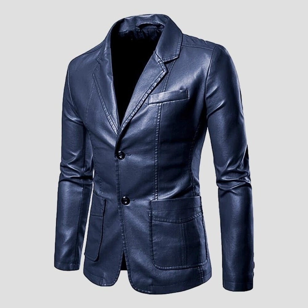 Saint Martin Leather Pocket Jacket