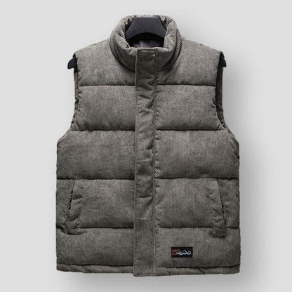 Saint Martin Corduroy Padded Vest