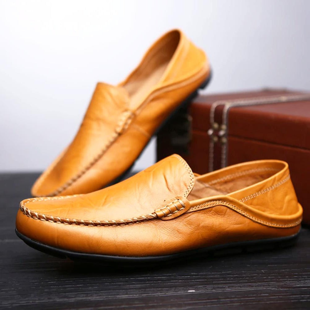 Saint Martin Leather Driving Loafers