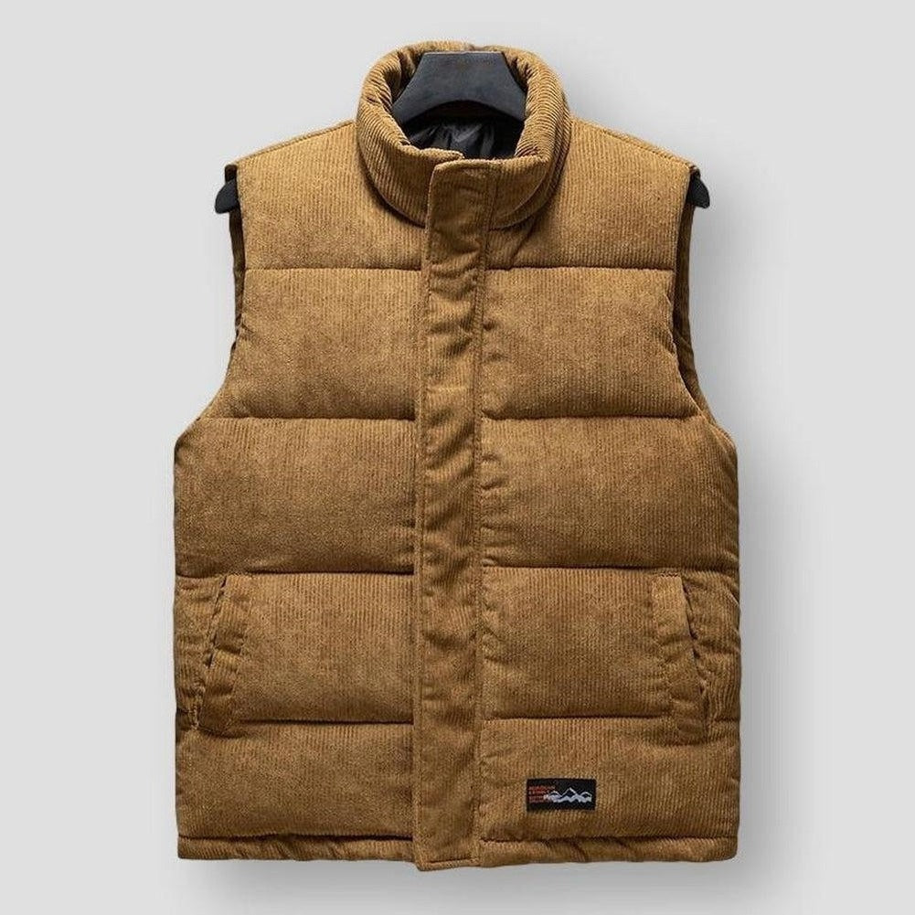 Saint Martin Corduroy Padded Vest