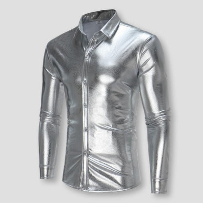 Sky Morris Mateo Metallic Shirt