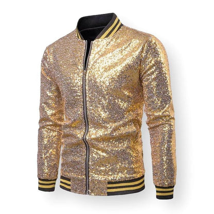 Sky Morris Sequin Glam Blazer