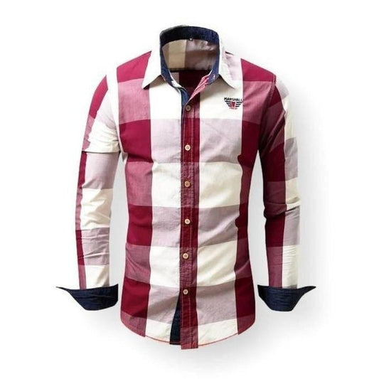 Saint Martin Cotton Plaid Shirt