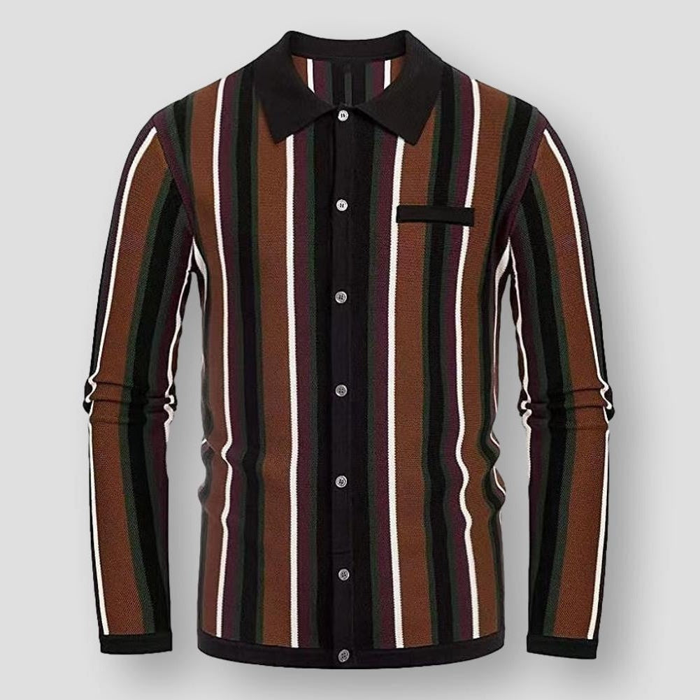 Sky Morris Sheridan Striped Shirt