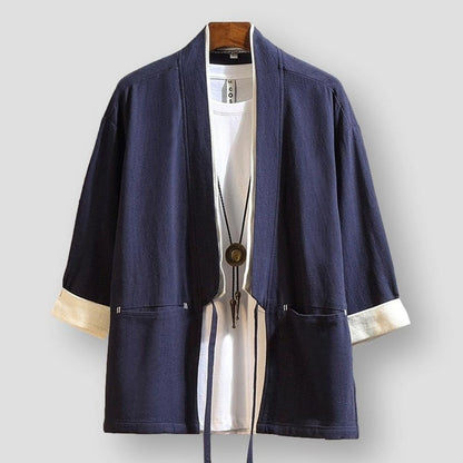 Moon Madrid Maddock Linen Kimono