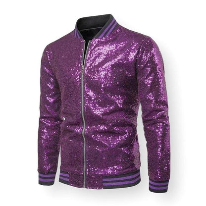 Sky Morris Sequin Glam Blazer