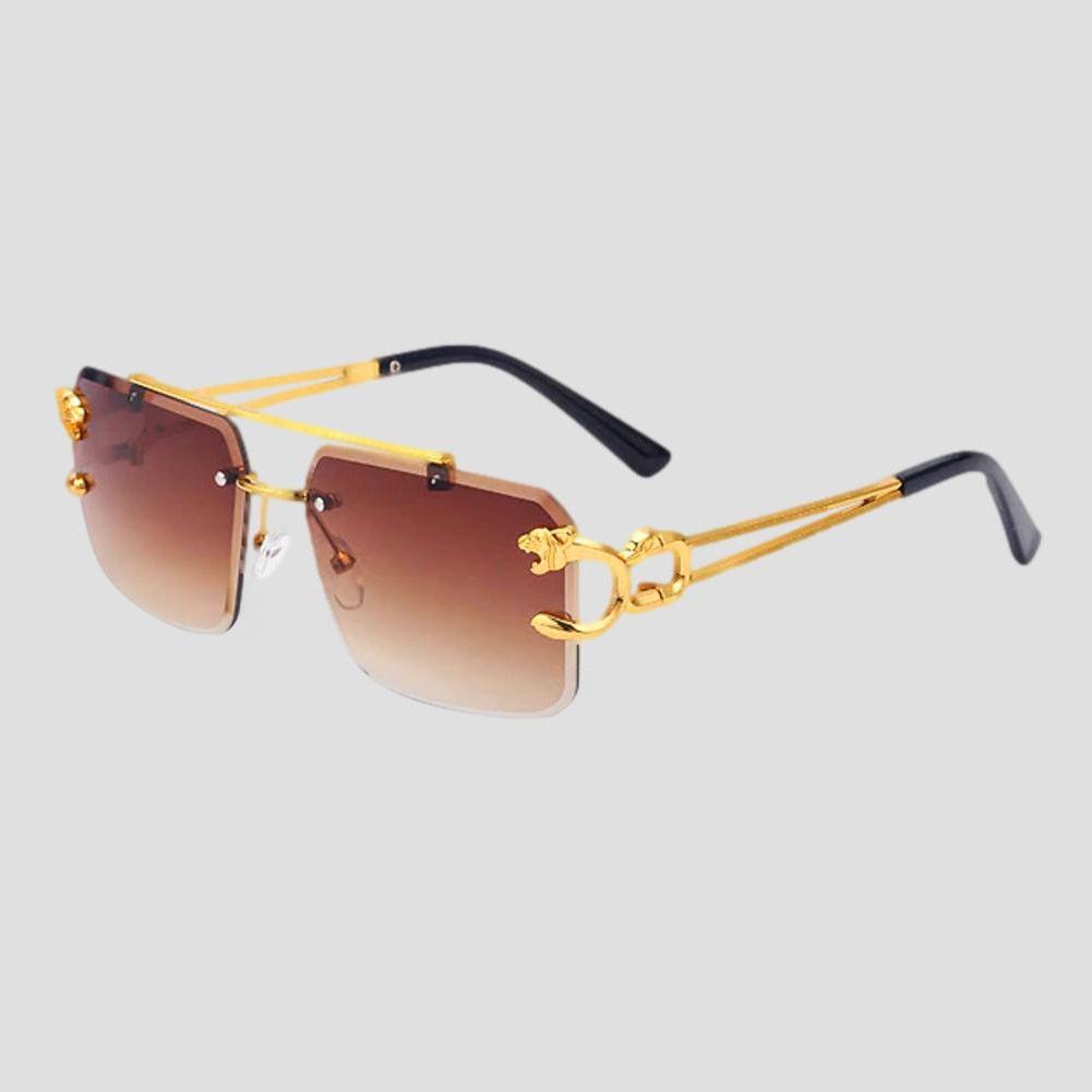 Moon Madrid Clovis Retro Rimless Sunglasses