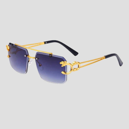 Moon Madrid Clovis Retro Rimless Sunglasses