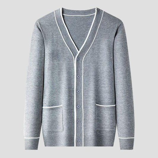 Moon Madrid Eugene V-Neck Cardigan