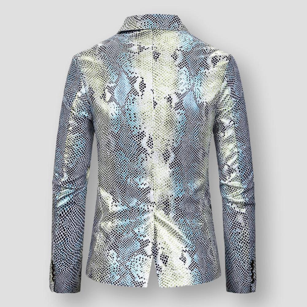 Moon Madrid Fish Scale Blazer